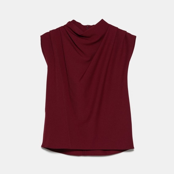 Zara High Neck Top - Picture 9 of 10